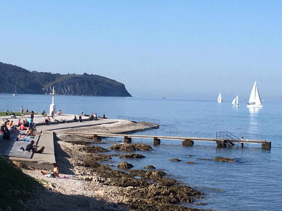 First Row To The Sea - Maremi Izola Apartment Terrace Bagian luar foto