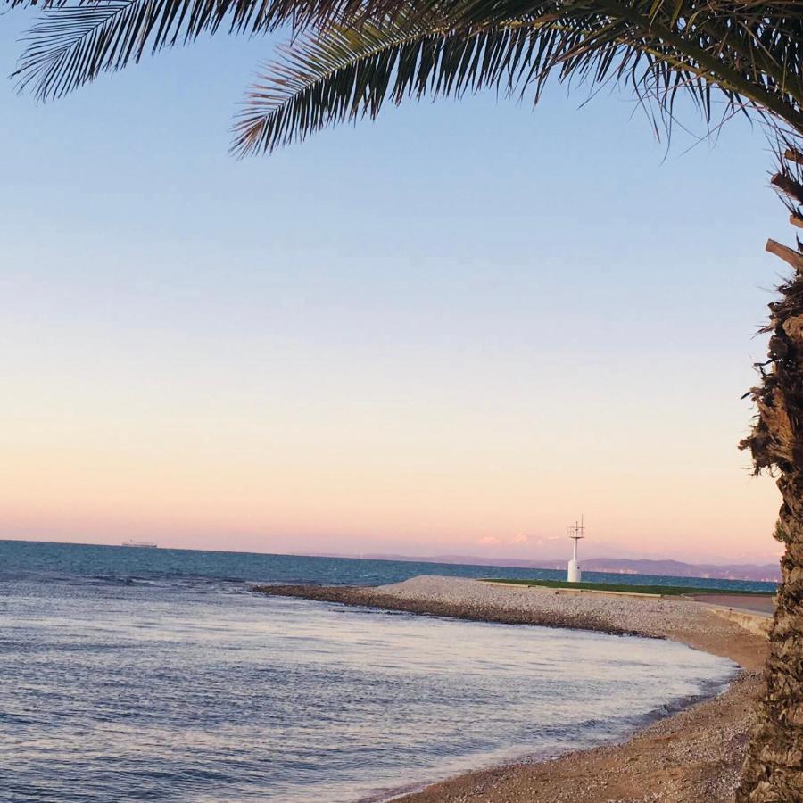 First Row To The Sea - Maremi Izola Apartment Terrace Bagian luar foto